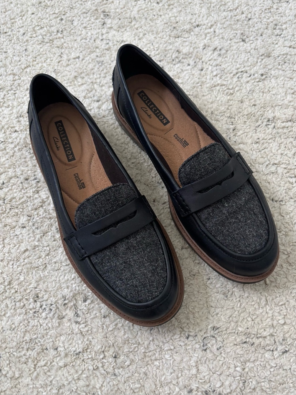 Clarks Soft Cushion Loafers